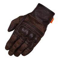 Merlin Shenstone D30 Mesh Motorbike Gloves - Brown