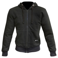 Merlin Hamlin Mens Hoodie Dupont™ Kevlar® Motorbike Jacket - Black