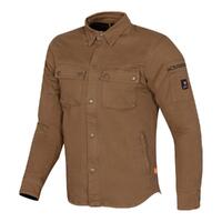 Merlin Brody Mens Motorbike Utility Shirt - Camel