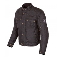 Merlin Mens Barton II Motorbike Wax Jacket - Black