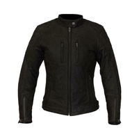 Merlin Mia Ladies Leather Motorbike Jacket - Black