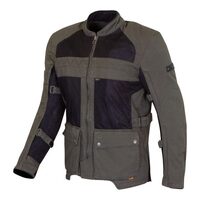 Merlin Mahala Mens Raid Motorbike Jacket Black/Olive