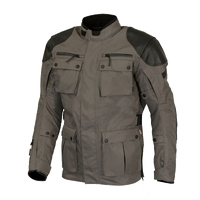 Merlin Sayan Laminated D30 Motorbike Jacket - Khaki