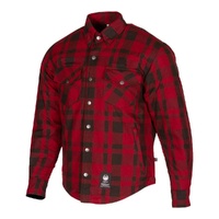 ens Waterproof Motorbike Riding Shirt - Red