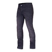 Merlin Tyler Mens Motorbike Jeans Dark Grey