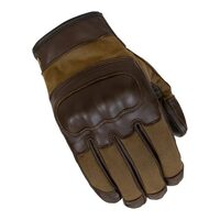 Merlin Glenn Mens Leather Touchtip Motorbike Gloves Brown