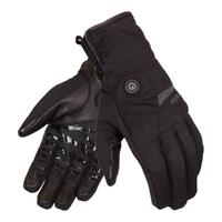 Merlin Finchley Urban Heated Mens Motorbike Gloves - Black