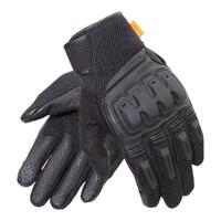 Merlin Jura Air D3O Motorbike Gloves - Black