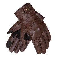 Merlin Legacy D3O® Leather Gloves Dark Brown