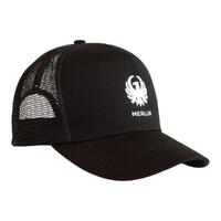 Merlin Burford Motorbike Trucker Cap - Black 