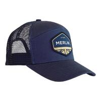 Merlin Flyde Motorbike Trucker Cap - Navy