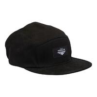 Merlin Dales 5 Motorbike Flat Peak Cap - Black 