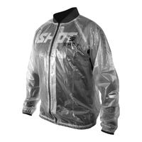 Shot Adult Transparent Windbreaker Jacket 2.0 - Clear