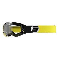 Shot Racegear Assault 2.0 Focus Motorbike Goggles - Gloss Black/Yellow