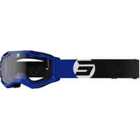 Shot Racegear Assault 2.0 Astro Motorbike Goggles - Gloss Blue/Black