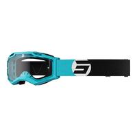 Shot Racegear Assault 2.0 Astro Motorbike Goggles - Gloss Turquoise/Black