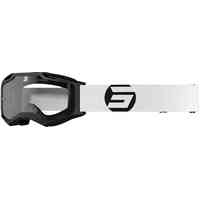 Shot Racegear Assault 2.0 Astro Motorbike Goggles - Matte Black/White
