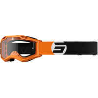 Shot Racegear Assault 2.0 Astro Motorbike Goggles - Matte Neon Orange/Black