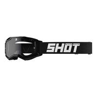 Shot Racegear Assault 2.0 Solid Motorbike Goggles - Gloss Black