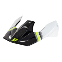 Shot Race Solid Helmet Replacement Peak Black Matt