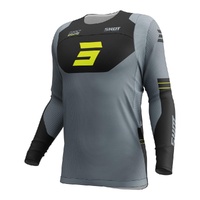 Shot Contact Shield Jersey Neon Yellow Large