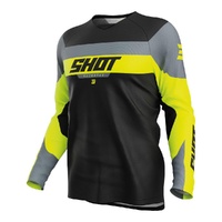 Shot Draw Kid League Jersey Neon Yellow 10/11