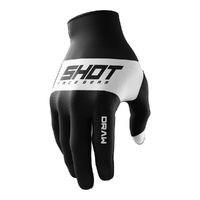 Shot Draw Kids Sky Motorbike Gloves - Black