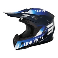 Shot Pulse Kid X-Treme Helmet Blue Glossy