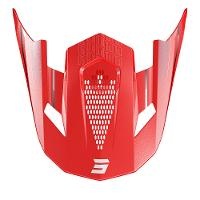 Shot Lite Helmet Peak Challenger Red Pearly