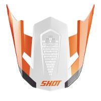 Shot Lite Helmet Peak Ultra Orange Pearly