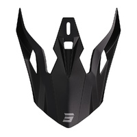 Shot Pulse Helmet Peak Solid Black 2.0 Matt