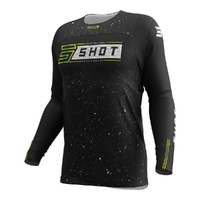 Shot Race Gear Contact Art Jersey - Black