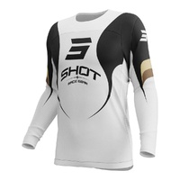 Shot Race Gear Contact Manta Jersey - White