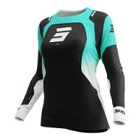 Shot Race Gear Contact Jersey Ionyx - Black/Mint