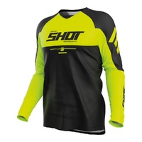 Shot Race Gear Draw Private Jersey Neon - Yellow