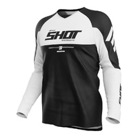 Shot Race Gear Draw Private Jersey - White