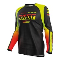 Shot Draw Kids Block Jersey - Neon Yellow