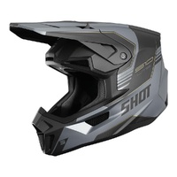 Shot Lite S10 Off Road Helmet Black/Grey - Matt