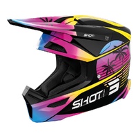 Shot Furious Miami Off Road Helmet - Orange