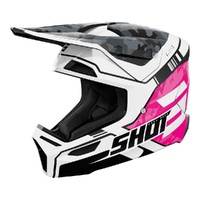 Shot Furious Kid Youth Flash Helmet - Pink Glossy