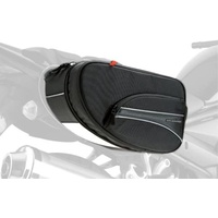 Nelson-Rigg Sport Expandable Motorbike Saddlebags 13-20L - Black