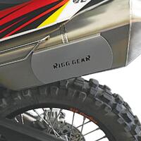 Nelson-Rigg Alloy Clamp On Exhaust Heat Shield