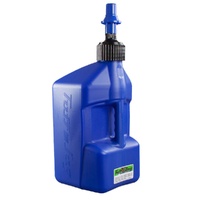 Tuff Jug - Fuel Can With Blue Ripper Cap and View Strip - Blue - 20L