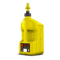 Tuff Jug - Fuel Can With Yellow Ripper Cap and View Strip - Yellow - 20L