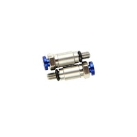 States Mx Bleeder Valve Forks - Blue