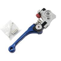 StatesMX Brembo Fold & Flex Clutch Lever for 2006-2008 KTM 525 EXC - Blue