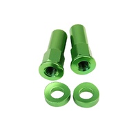 StatesMX Rim Lock Nut Kit - Green
