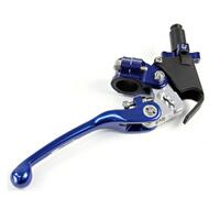 StatesMX Flex Clutch Lever & Assembly for 1989-2000 Kawasaki KX80 Big Wheel - Blue