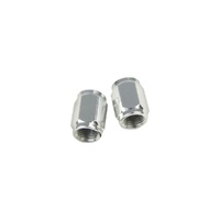 States MX Valve Caps - SIlver