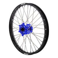 States MX Front Wheel for 2014-2022 Husqvarna FE250 21 X 1.6 - Black/Blue